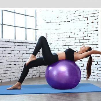 Yoga Bolas De Pilates Fitness, Ginásio Equilíbrio Fitball Massagem De Exercícios De Treinamento De Exercício Bola Sem Bomba