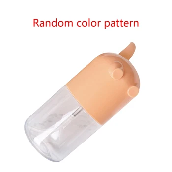 1Pcs de 50 ml, Transparente Esvaziar Garrafas de Plástico, embalagens de Cosméticos Cor Aleatória para Uso de Viagens
