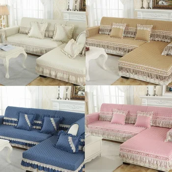 Europeu de alta qualidade o sofá cobre para a sala de Four seasons universal tecido de sofá almofada Non-slip sofá capa de conjunto de sofá criança
