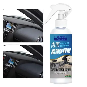 Guarnição Restaurador De Carros Revestimento de Agente de Carro Guarnição Restaurador Automotiva Spray Com Proteção UV Restauração Spray Para Painel