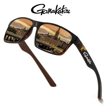 Gamakatsu 2023 Novo Polarizada Óculos de Pesca a Proteção UV400 Homens Mulheres Exterior Caça Pesca de Condução de Bicicleta Óculos de sol