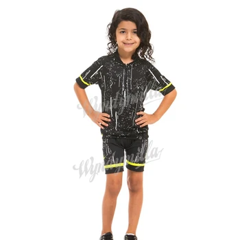 Crianças Ciclismo Jersey Conjunto De Bicicleta De Montanha De Roupas Esportivas De Corrida Para Crianças De Bicicleta Vestuário De Ciclismo Do Kit Infantil De Ciclismo Roupas