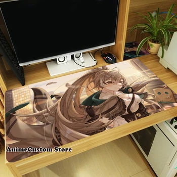 Jogo De Anime Hololive VTuber Nanashi Mumei Cosplay Mouse Pad Laptop De Ratos Tapete Tabela Teclado Tapete Playmat