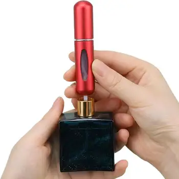 5ml Recarregável Portátil Viagem Mini Atomizador Frascos de Perfume Para Recarregável Perfume Vaporizador Original Importado dos Homens Perfumes
