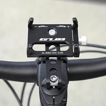GUB G-93 Telefone de Bicicleta Rack Conveniente, de Alta Resistência Telefone Móvel Fosco Tratamento de Bicicleta de Telefone de Suporte para Bicicleta