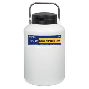 nitrogênio líquido do recipiente m-10 pequeno tanque de armazenagem de líquido 10l nitrogênio líquido dewar para venda