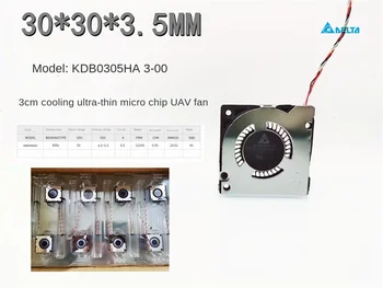 KDB0305HA3-00 5V 3CM de dissipação de calor 3003 ultra-fino microchip drone laptop turbina do ventilador