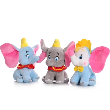 Disney Dumbo Pelúcia Boneca Bonito dos desenhos animados Dumbo Filme Periférica do Brinquedo do Luxuoso dos desenhos animados Anime Boneca de Aniversário de Crianças de Presente de Natal, Presente