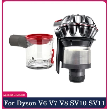 Aspirador de Pó Balde+Ciclone Acessórios Para Dyson V6 V7 V8 SV10 SV11 Substituição do Filtro de Poeira Balde de Família