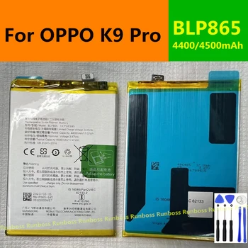 Original BLP865 4500mAh Bateria de Substituição Para o OPPO K9 Pro K9Pro KEYM00 Telefone Inteligente Móvel