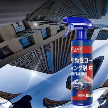 Carro de Cerâmica de Revestimento Nano Spray Camada Hidrofóbica Cristal de Revestimento Nano Polish 3 Em 1 Carro da Proteção do Escudo de 500 ml de Líquido de Revestimento