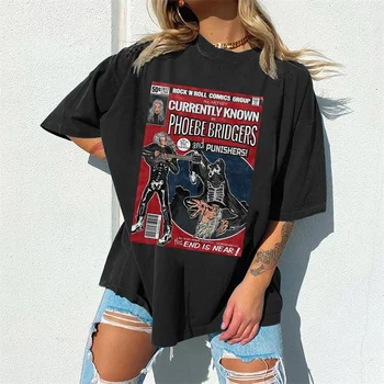 PHOEBE R_N_R QUADRINHOS T-Shirt, Phoebe Bridgers Camisa
