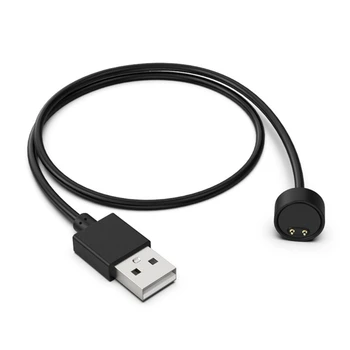 55cm Cabo USB para MiBand 5 6 7 Adaptador de Carregamento do Fio do Cabo