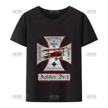 Nostalgia Gola Redonda II Guerra Mundial, a Cruz de Ferro, Impresso T-shirt Solta Superior É sem igual, Venda Quente
