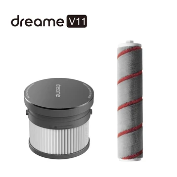 Dreame V11 Parte Pack de Mão Aspirador de Peças de Reposição, Kits de Filtro HEPA Rolo Pincel Macio Cotão da Escova Principal Escova