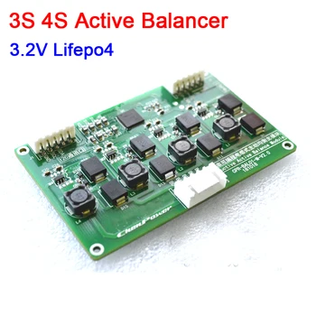 3S 4S 3.2 V Lifepo4 indutivo Ativa da Bateria Equalizador Balance Board módulo 12V bateria de Lítio de proteção Balanceador de bordo