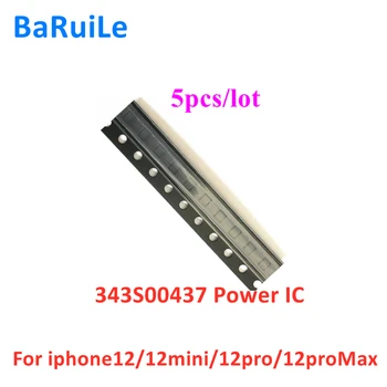 BaRuiLe 5pcs 343S00437 Para o iPhone 12 12mini 12pro 12 Pro Max de Alimentação Principal IC Peças de Reposição