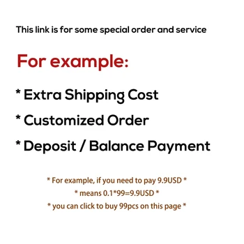 Alguns pedidos Especiais ou de Serviços (Mediante Custo de Transporte, a Ordem Personalizada, Depósito ou pagamento do Saldo)
