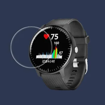 2pcs Anti-choque Macio TPU Ultra Película Protetora transparente Protetor Para Garmin Vivoactive 3 Música em seu GPS Smart Watch Protetor de Tela Tampa