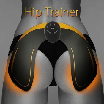 Smart Emagrecimento do Corpo Massager Abdominal Massager Almofadas de Gel Bunda Elevador Patch Elétrica Hip Stimulator do Músculo das Nádegas ABS Estimulador