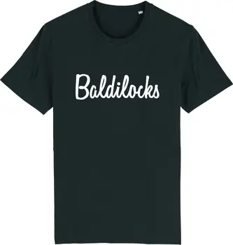 Baldilocks Engraçado Slaphead Careca Pessoa T-Shirt