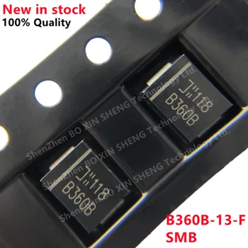 20PCS B360B-13-F B360B Marcação B360B SMB SMD do diodo Schottky