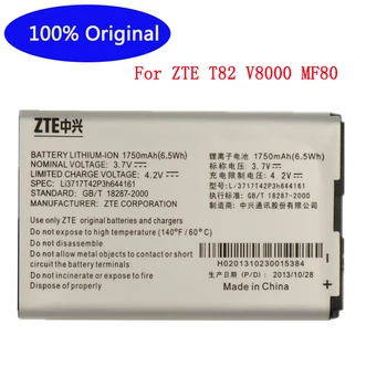 1900mAh Li3719T42P3h644161 Para ZTE Bateria de Alta Qualidade Para o ZTE T82 V8000 MF80 Bateria do telefone