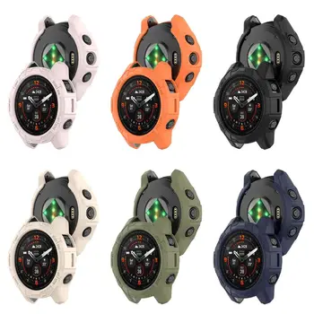 47MM Caso Protetor de pára-choque de Quadro Borda Shell de TPU Macio Protetor de Tela para o Garmin Epix Pro 47MM/Fenix 7 Pro/Fenix 7 Smart Watch
