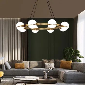 Decoração de casa moderna led luzes de pingente de lâmpadas de luz para a sala de Lustres para sala de jantar de suspensão de luz iluminação interna