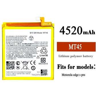 MT45 Substituição da Bateria Para Motorola Edge S Pro Telefone Móvel de Alta Qualidade, Built-in de Novo Lítio Baterias mais Recente