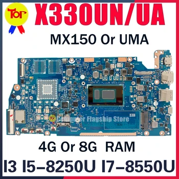 X330UN Laptop placa-Mãe Para o ASUS VivoBook X330UA I330UN I330UA X330U 4G/8G-RAM I3-8130U I5-8250U I7-8550U MX150/V2G placa-mãe
